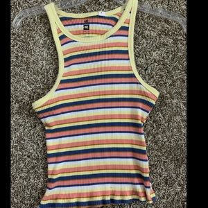 Pacsun Pastel colored halter top